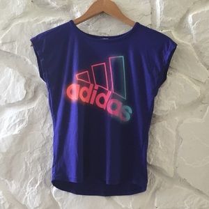 Adidas Athletic T Shirt Sz M 10/12